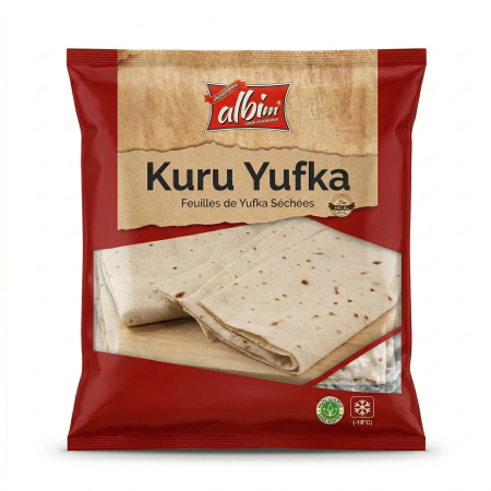 Ekmek Yufka x25 (5'li Paketler Halinde)